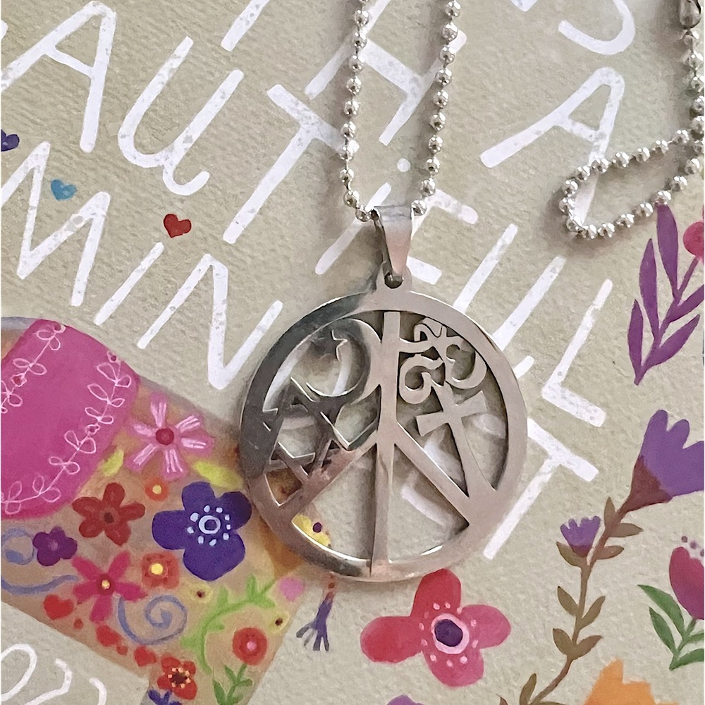 Blessed Moon Artifacts Silver Peace Tree Pendant Necklace